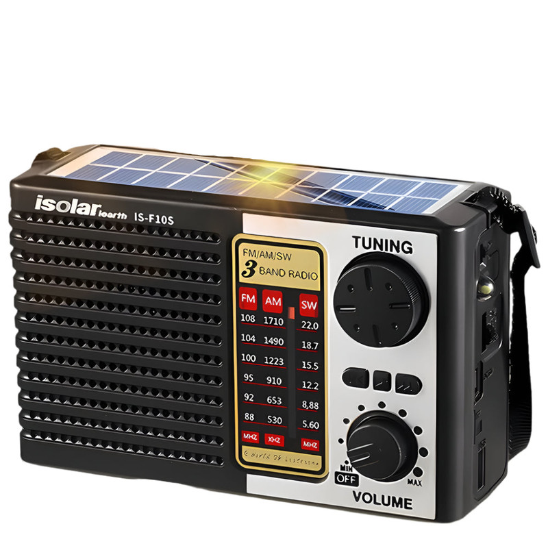Solar Portable Radio with Digital Speaker — image 5