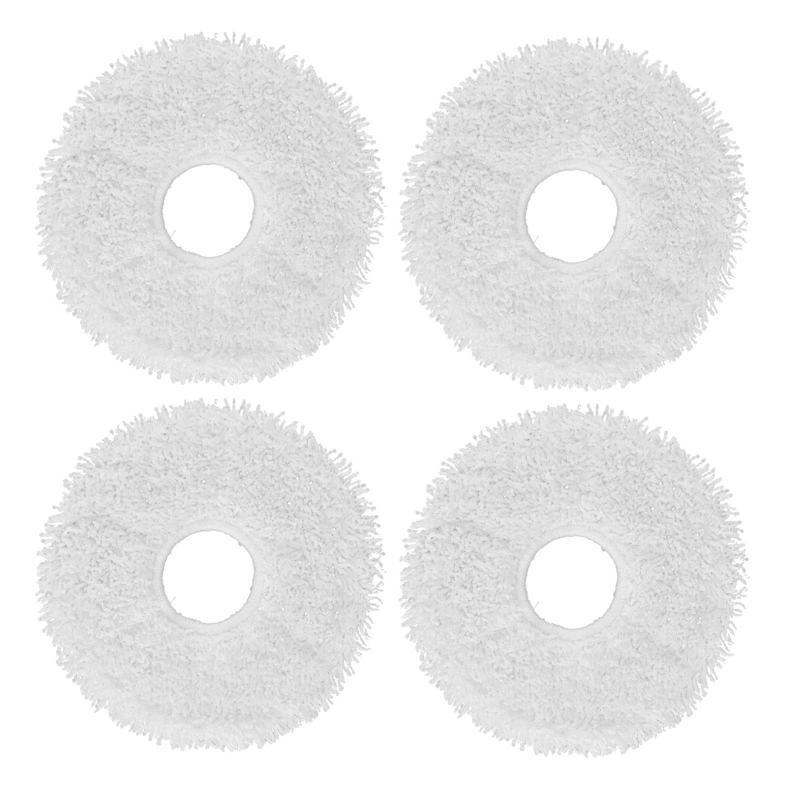 4pcs Sweeper Mop Pad Fiber Cleaning Mop Cloth Replacement for DEEBOT X1 Sweeping Robot โ image 2