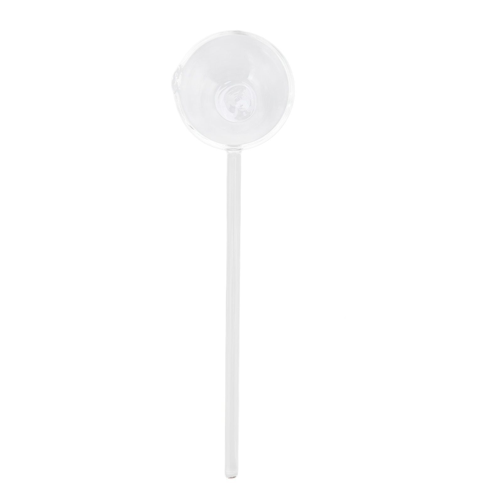 Glass Stirring Spoon High Temperature Resistance Simple 100ML Mixing Spoon Coffee Tea Spoon for Restaurants Home Transparent — image 2