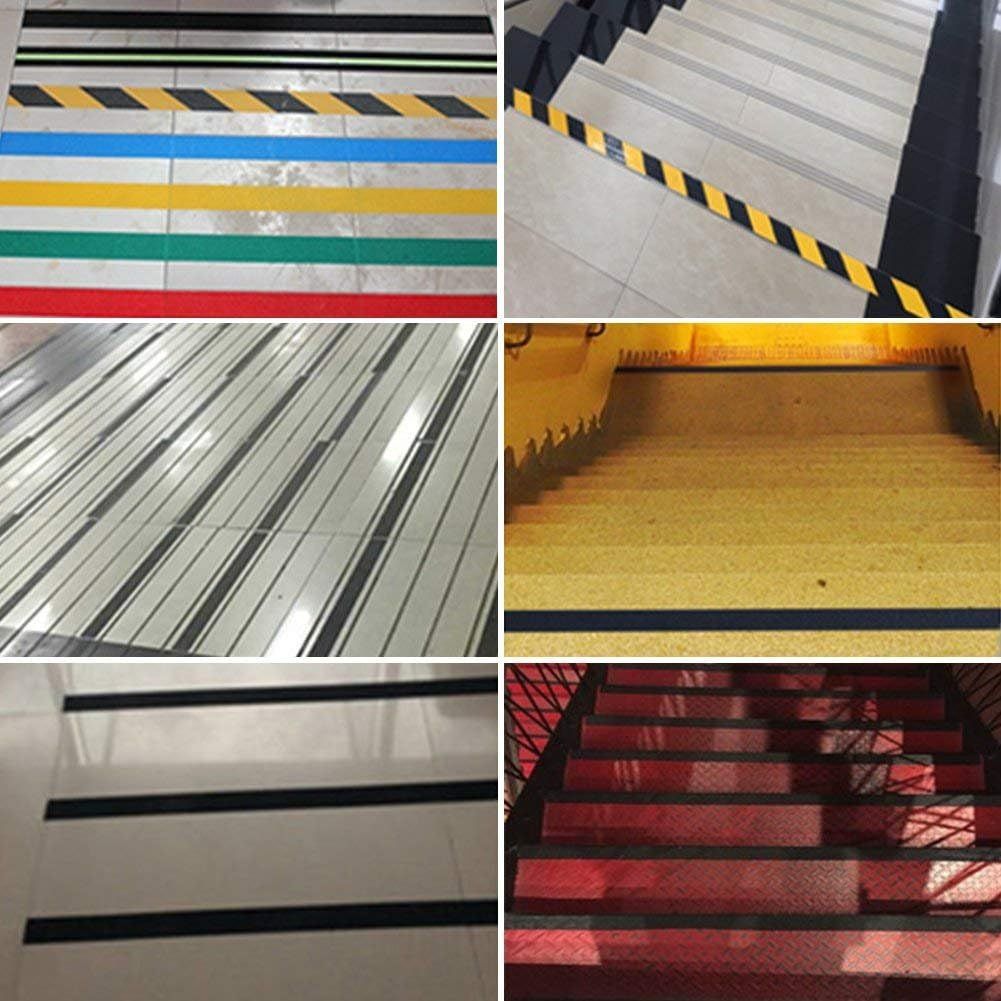 2 inch 16.4Ft Floor Safety Grip Non Skid Safety Tape Anti Slip Adhesive for Steps Stairs Indoor or Outdoor Applicable, High Traction, Gray โ image 4