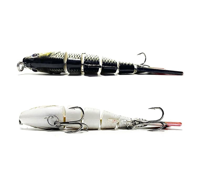 Wohany 6 Segment Swimbait Lures Crank Baits Hard Bait Fishing Lures — image 5
