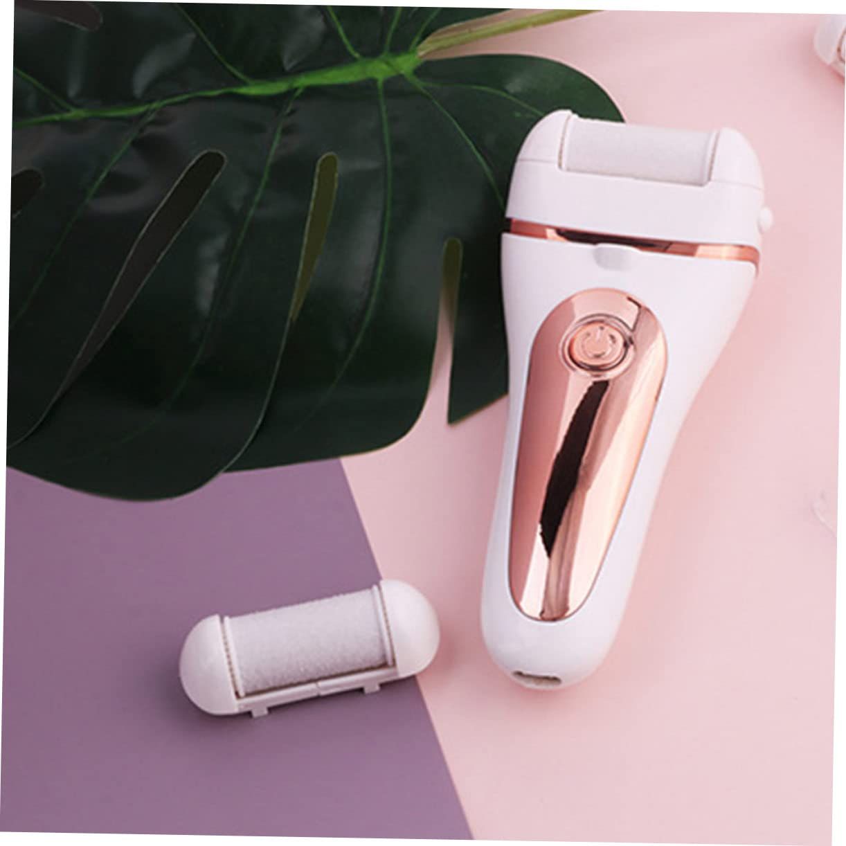 Dead Skin Foot Scraper Foot Skin Remover Electric Foot Scrubber Heel Filer for Dead Skin Electric Heel Scraper Abs — image 5