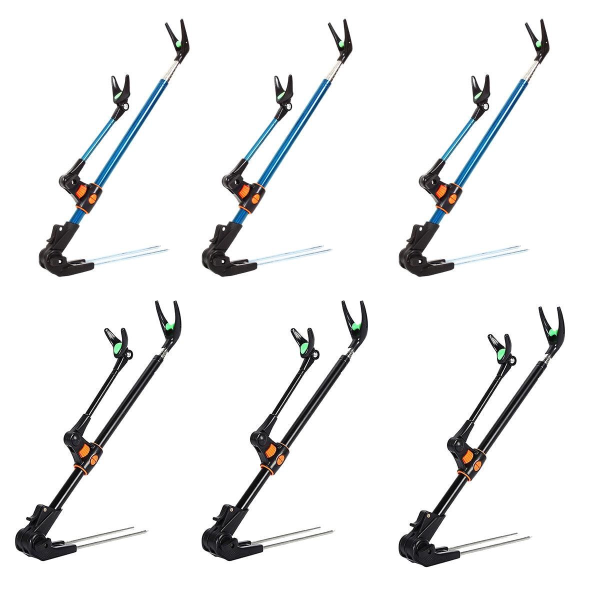 Bracket Fishing Rod Holder Multi Functional Rod Stand for Fishing and Outdoors - Black-240cm β image 3