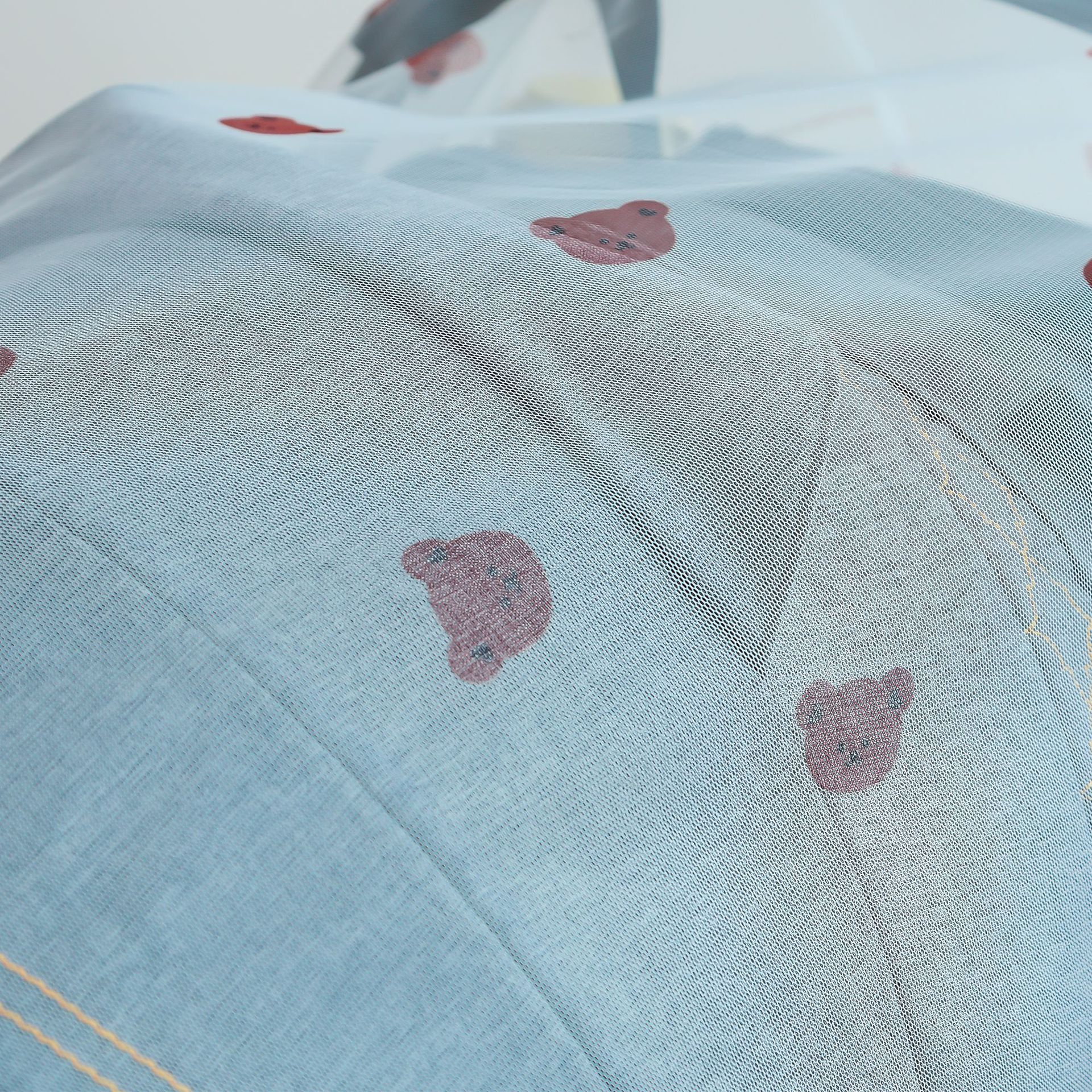 Mosquito Net for Stroller, Reliable Baby Stroller Mosquito Net Baby Stroller Full Cover Mosquito Net Print Stroller Mosquito โ image 4