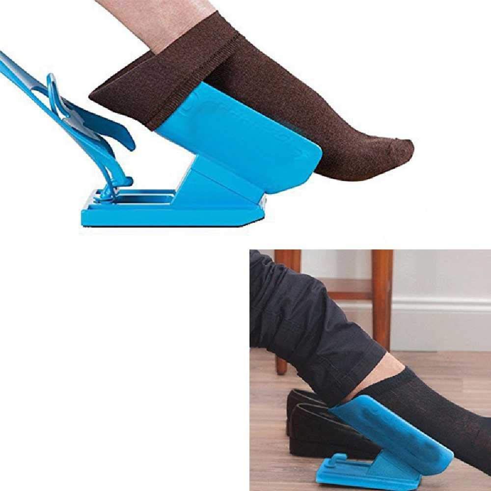 1Pc Sock Slider Sock Aid Kit Sock Helper No Bending Stretching for Pregnancy and Injuries Living Tool Blue โ image 2