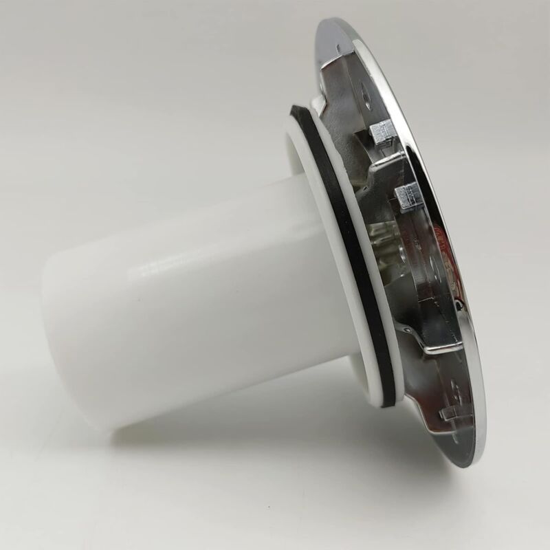 Shower Drain Stopper, Replacement Drain Cover, Chrome, 90 mm, 115 mm — image 4