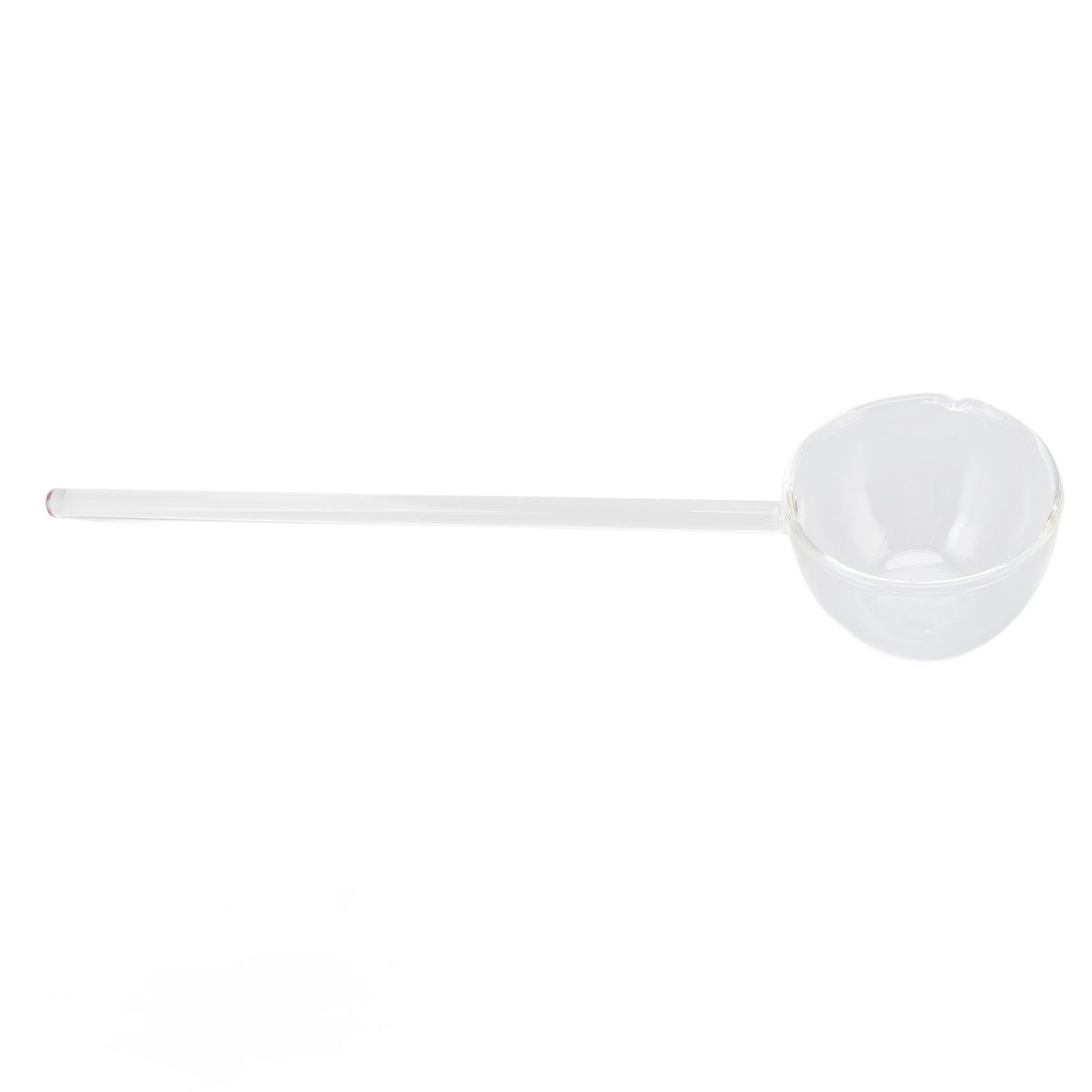 Glass Stirring Spoon High Temperature Resistance Simple 100ML Mixing Spoon Coffee Tea Spoon for Restaurants Home Transparent — image 5