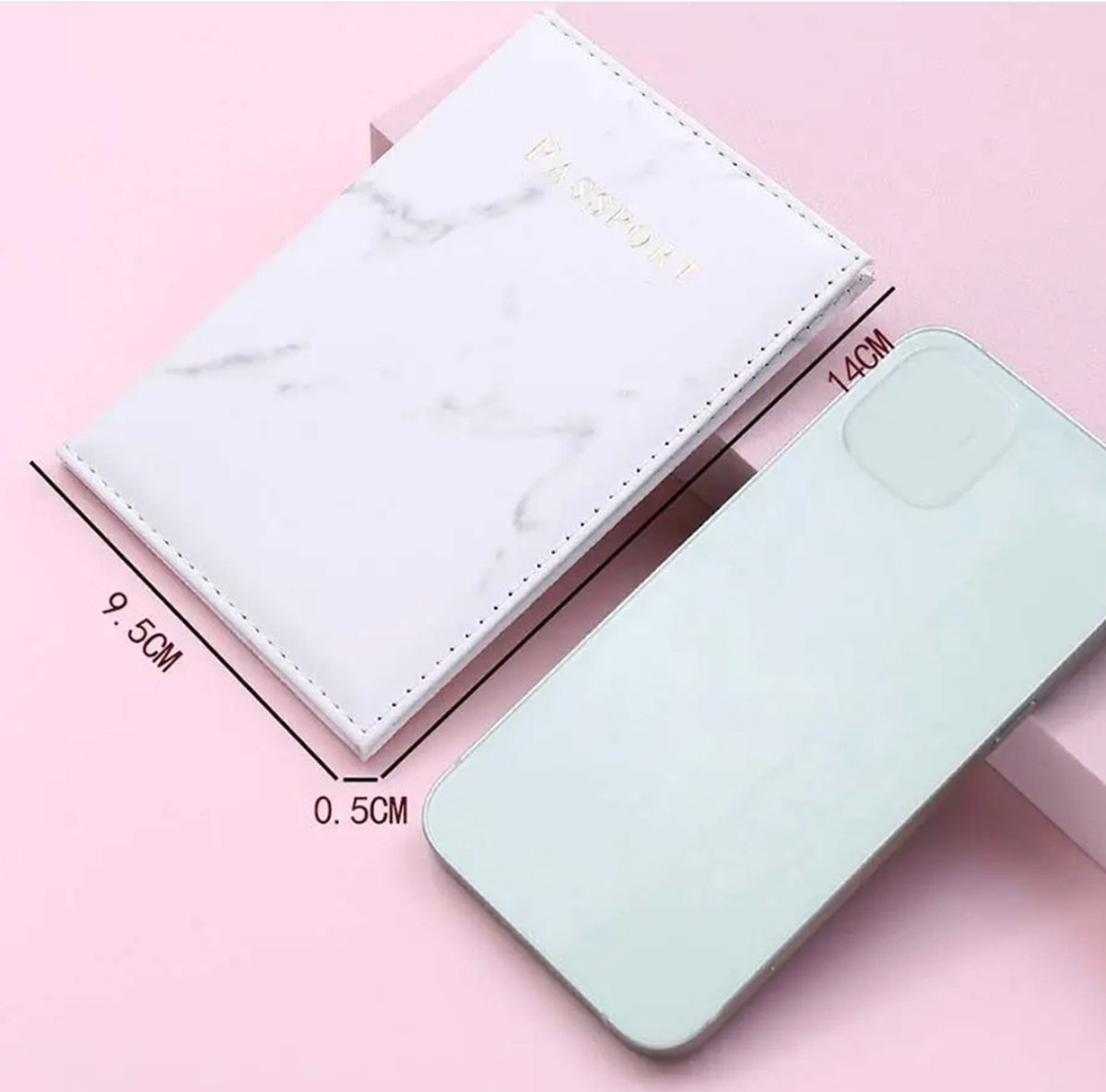 Luxury PU Leather Passport Sleeve | Passport Holder | Passport Cover | Passport Sleeve | Passport Pouch | Khaki — image 2
