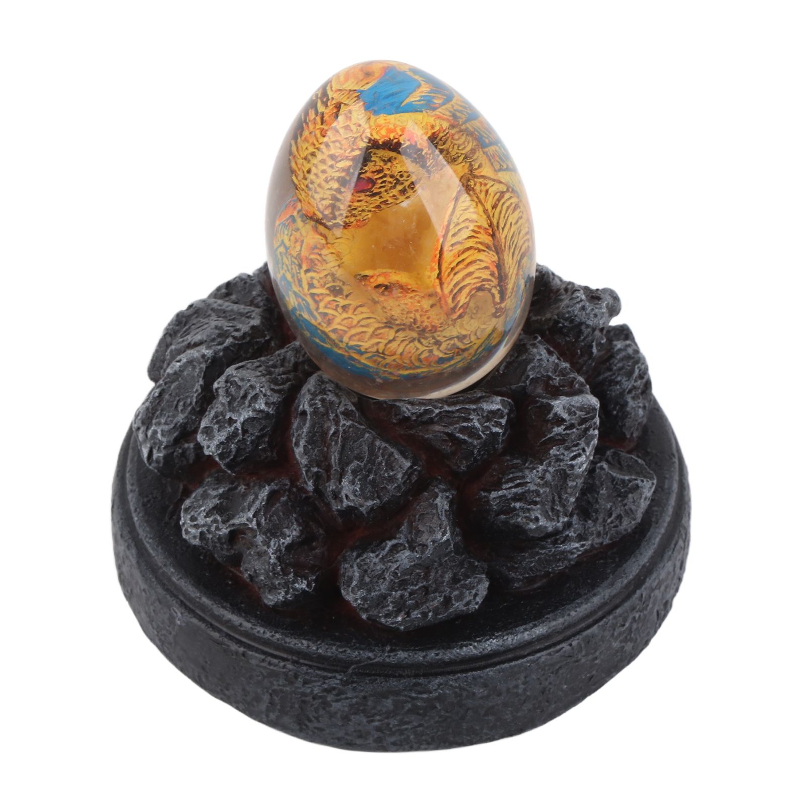 Glowing Resin Saurs Egg Home Ornaments Collections and Gifts for Friends — image 3