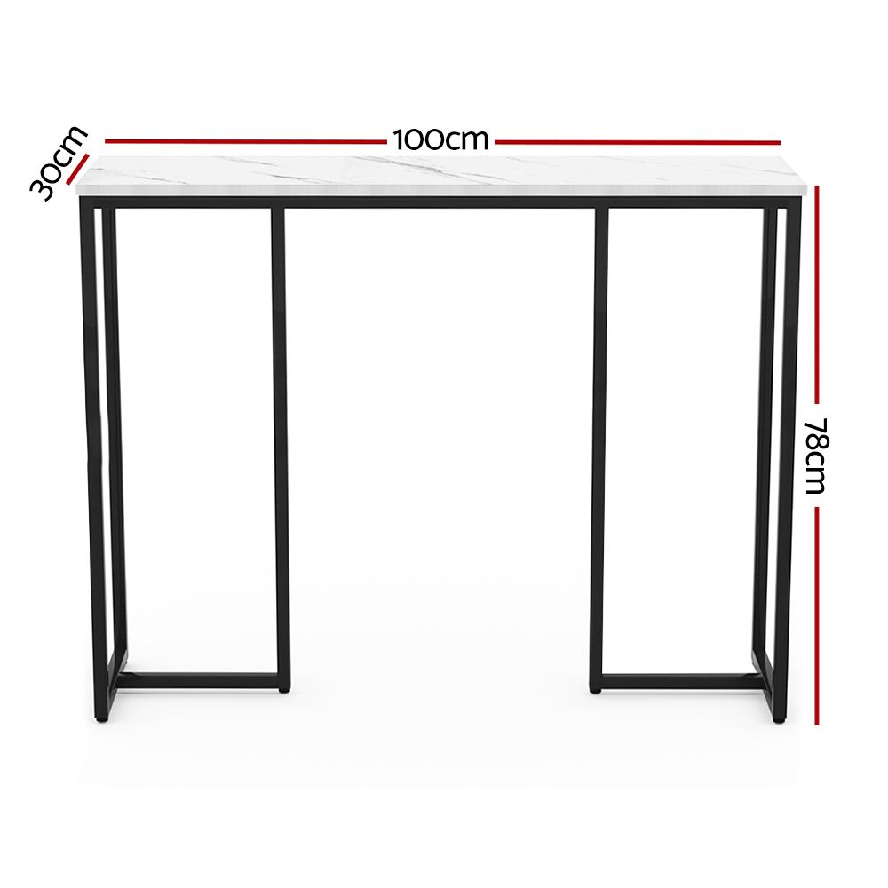 Artiss Console Table Marble Effect Frenisha โ image 4