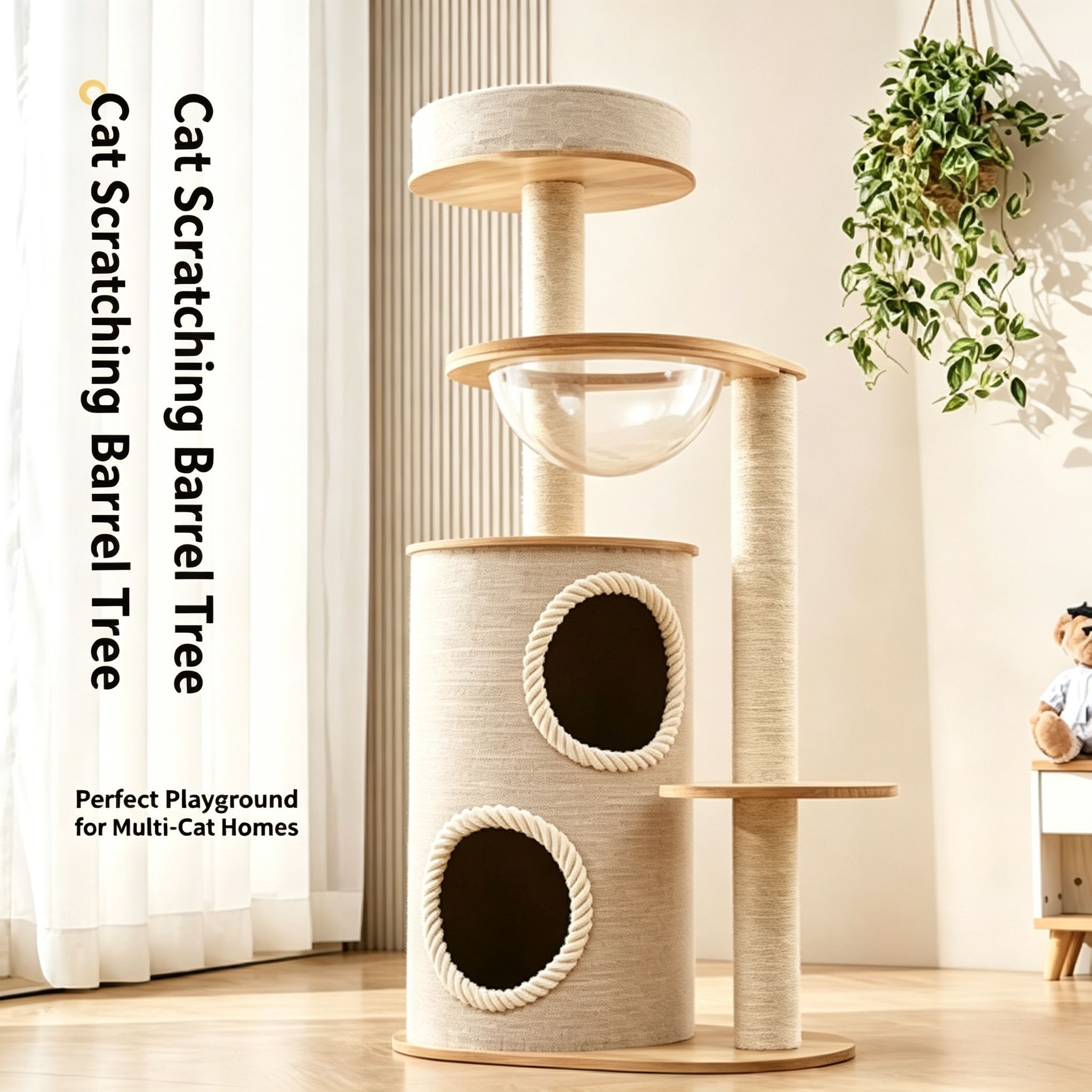 Classic Heavy-Duty Carpet Cat Tree — image 5