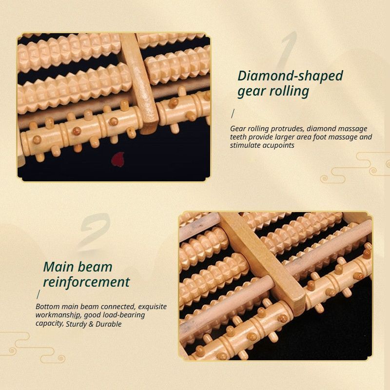 5-Row Foot Roller Massager โ image 4