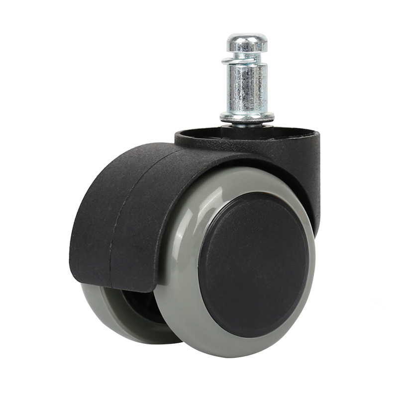 5-Piece 2-Inch Office Chair Replacement Rubber Wheels - Universal Heavy-Duty Casters — image 2