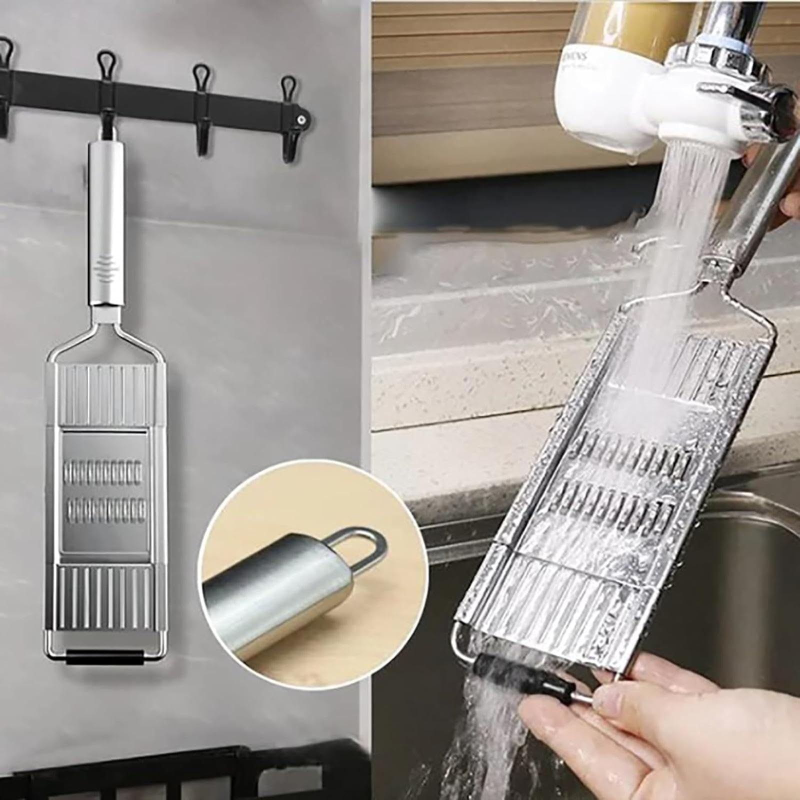 Multi-Purpose Vegetable Slicer Cuts Set, New Multi Purpose Vegetable Slicer Cuts Set Vegetable Graters for Kitchen — image 5