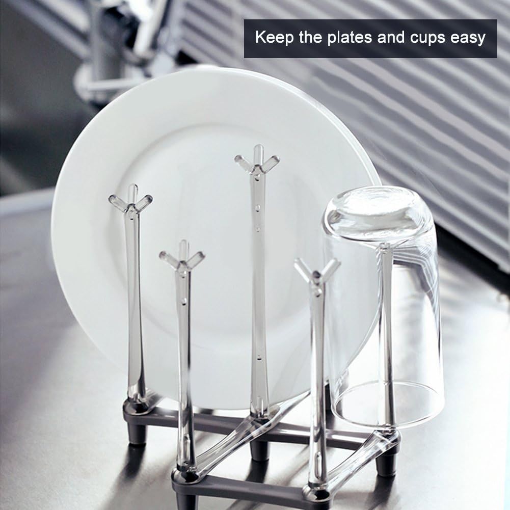 2 Piece Extendable Cup Drying Rack Tree Branch Design โ image 6