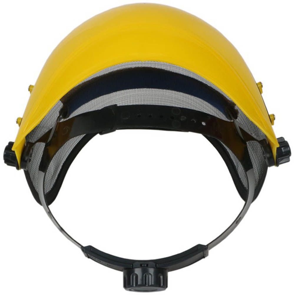 Safety Helmet Hat with Full Face Mesh Visor for Logging Brushcutter Forestry Protection Mesh Mower Helmet โ image 3