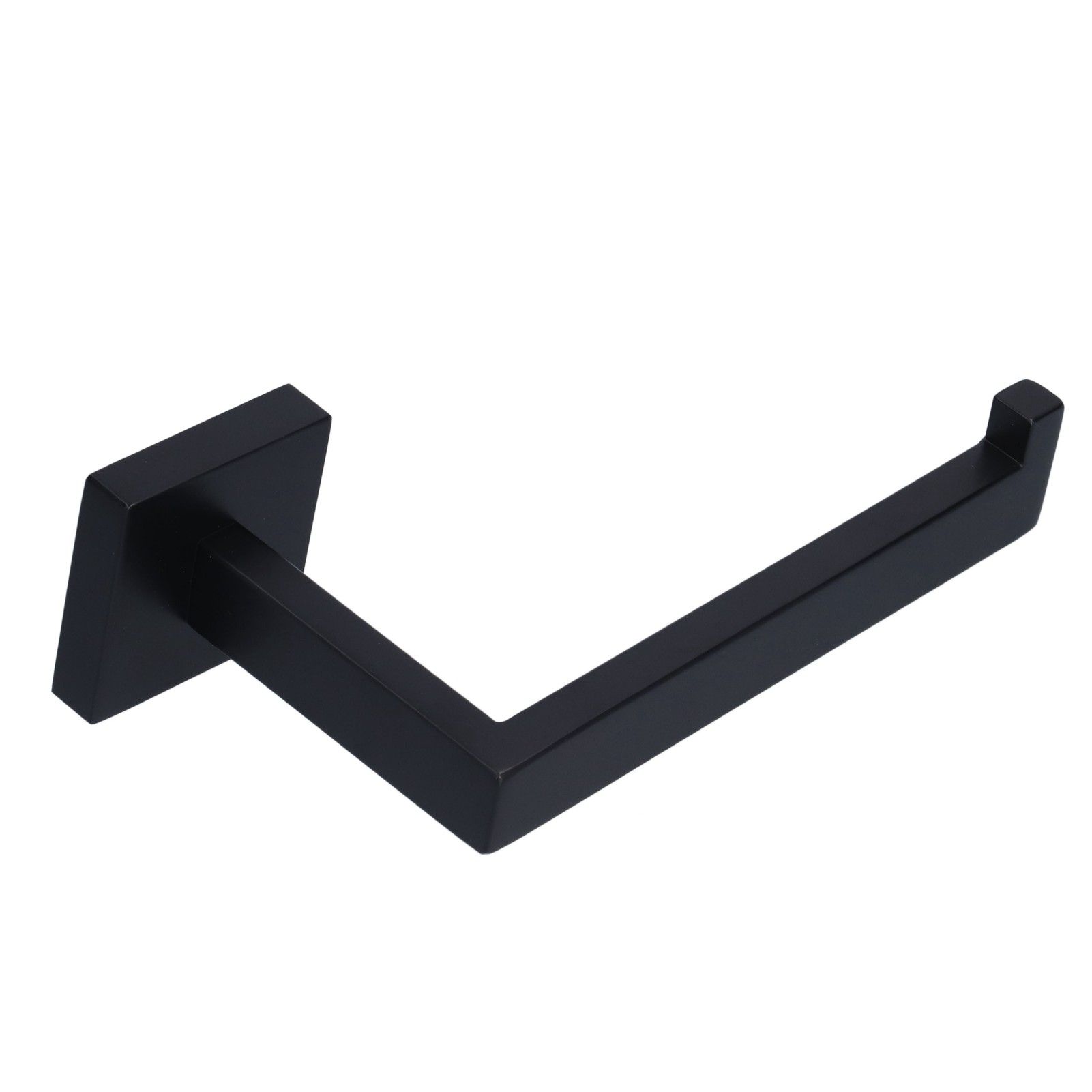 Stainless Steel Toilet Paper Holder Corrosion Resistance Tissue Rack for Bathroom Kitchen (Black) โ image 2