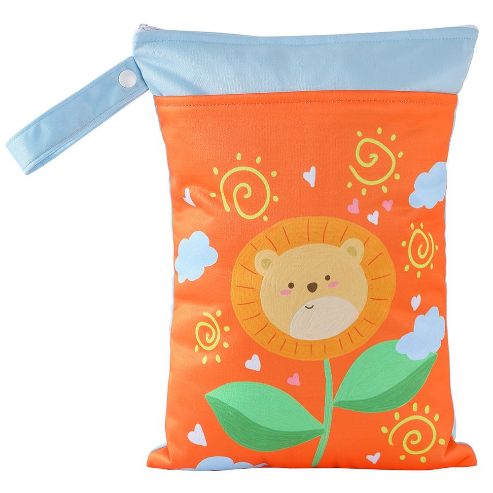 Cartoon Storage Hanging Bag Travel Dry Wet Separation DWST56 25cm*35cm (double zipper)