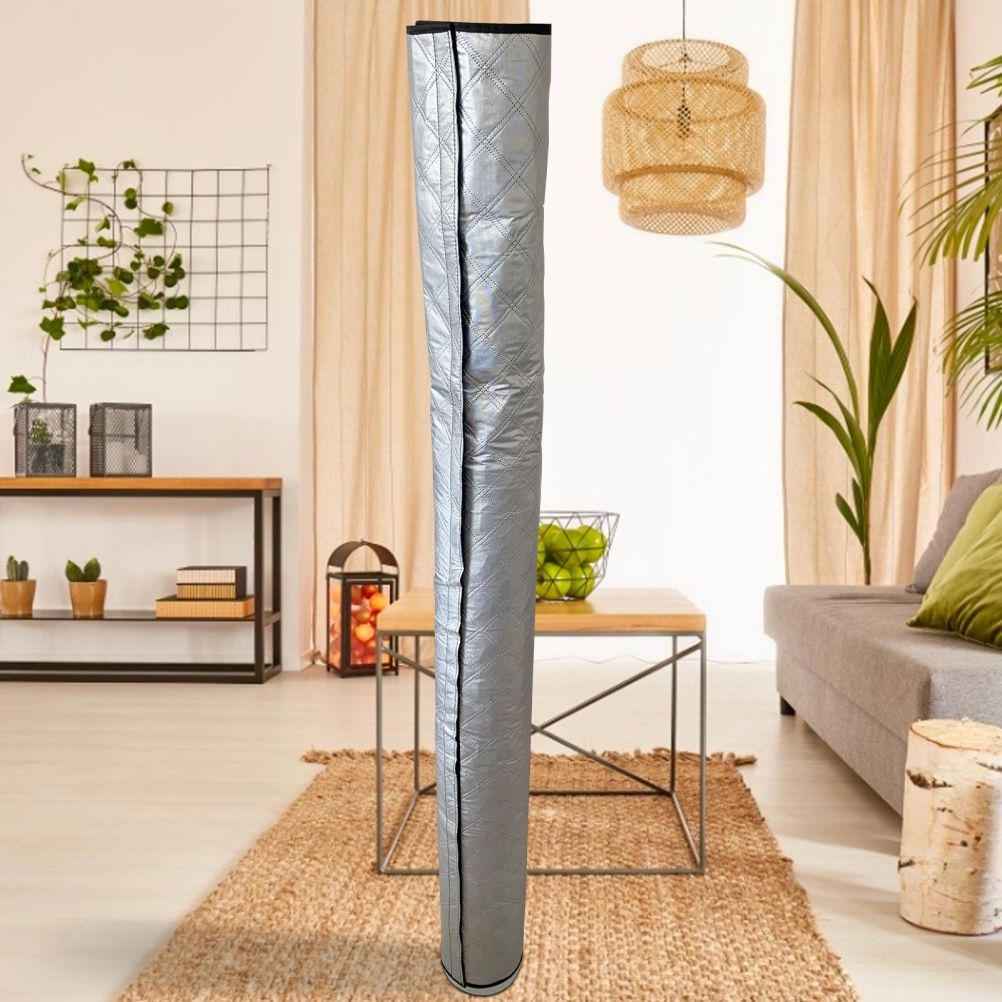 Flexible Aluminum Ducting Insulated Aluminum Foil Pipe Wrap for Heating Cooling Ventilation and Exhaust — image 6