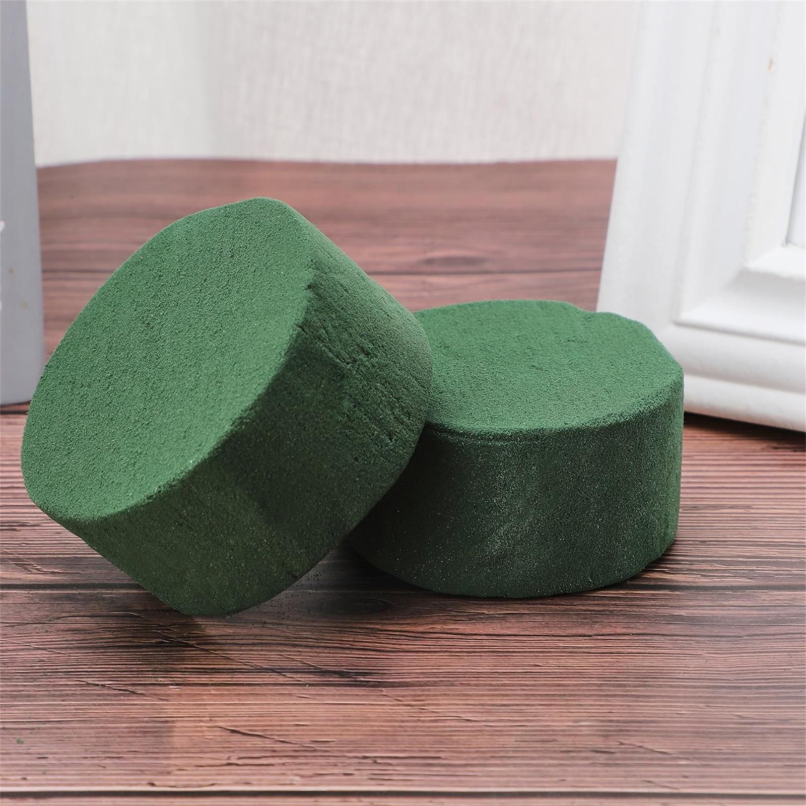 12pcs Floral Foam Round Dried Flower Foam Blocks Handmade Flower Arrangement Materials โ image 6