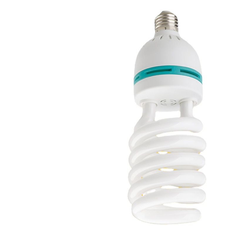 150W Light Bulb 5500K CFL Daylight Spiral Softbox Lighting Kit Bulb in E27 Socket for Photography Photo β image 3