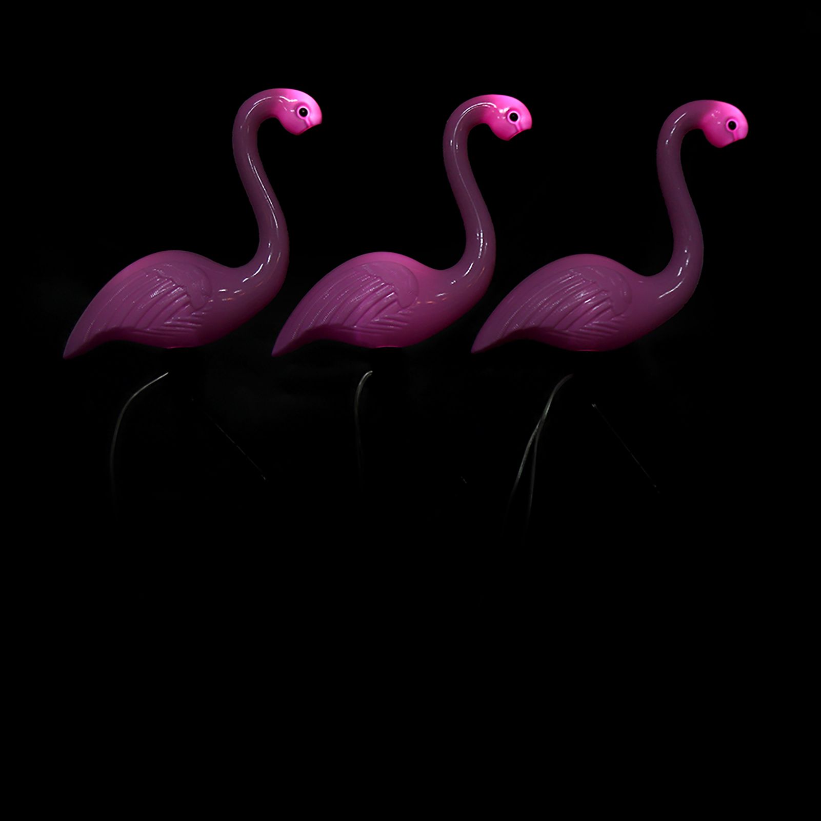 3 In 1 LED Flamingo Solar Power Light for Outdoor Waterproof Yard Garden Lawn Lamp — image 6