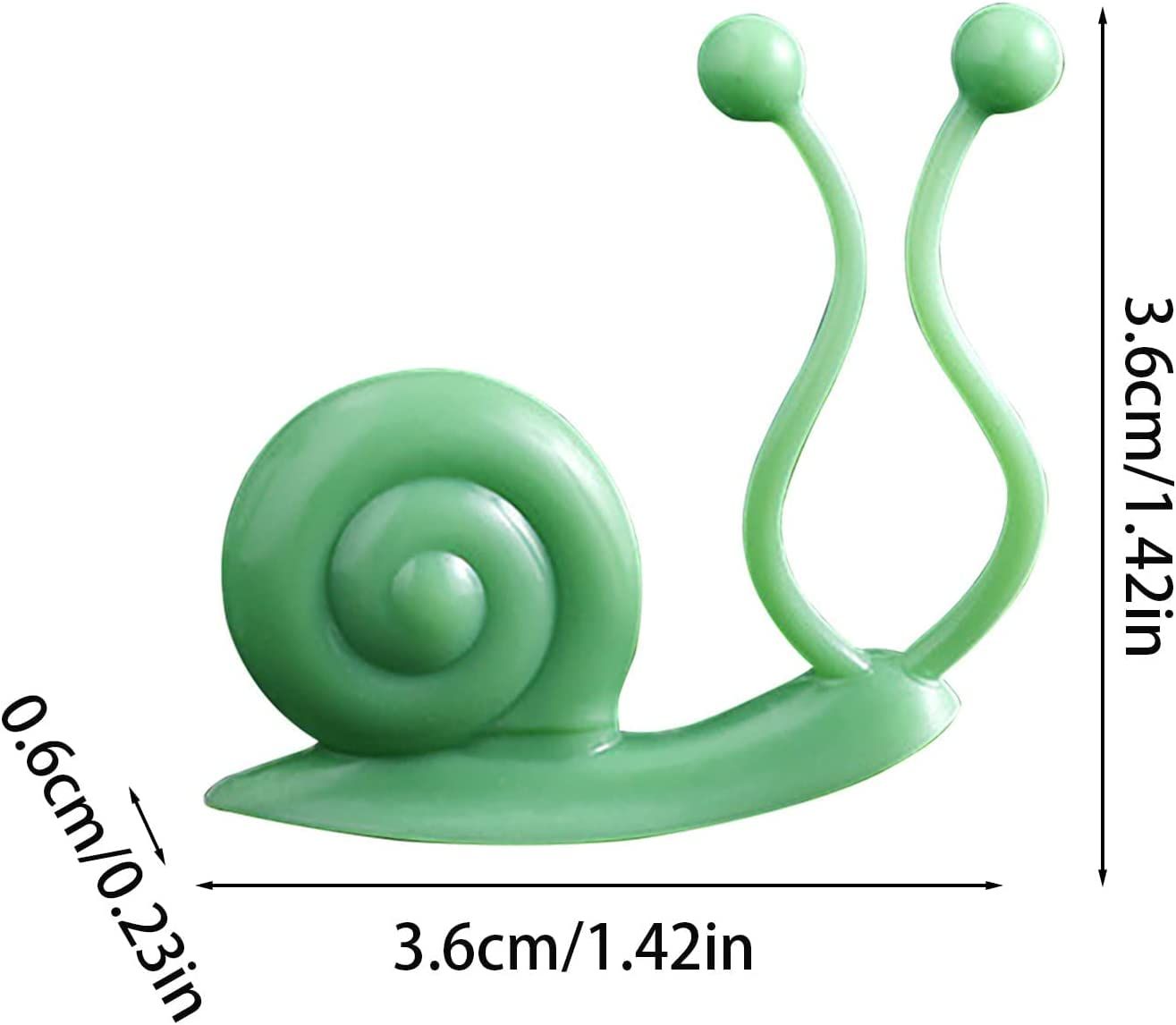 10PCS Plant Climbing Wall Fixture Clips, Plant Fixer Self-Adhesive Hooks for Invisible Wall Vines Plant Fixation Plant Vine(Green) โ image 3