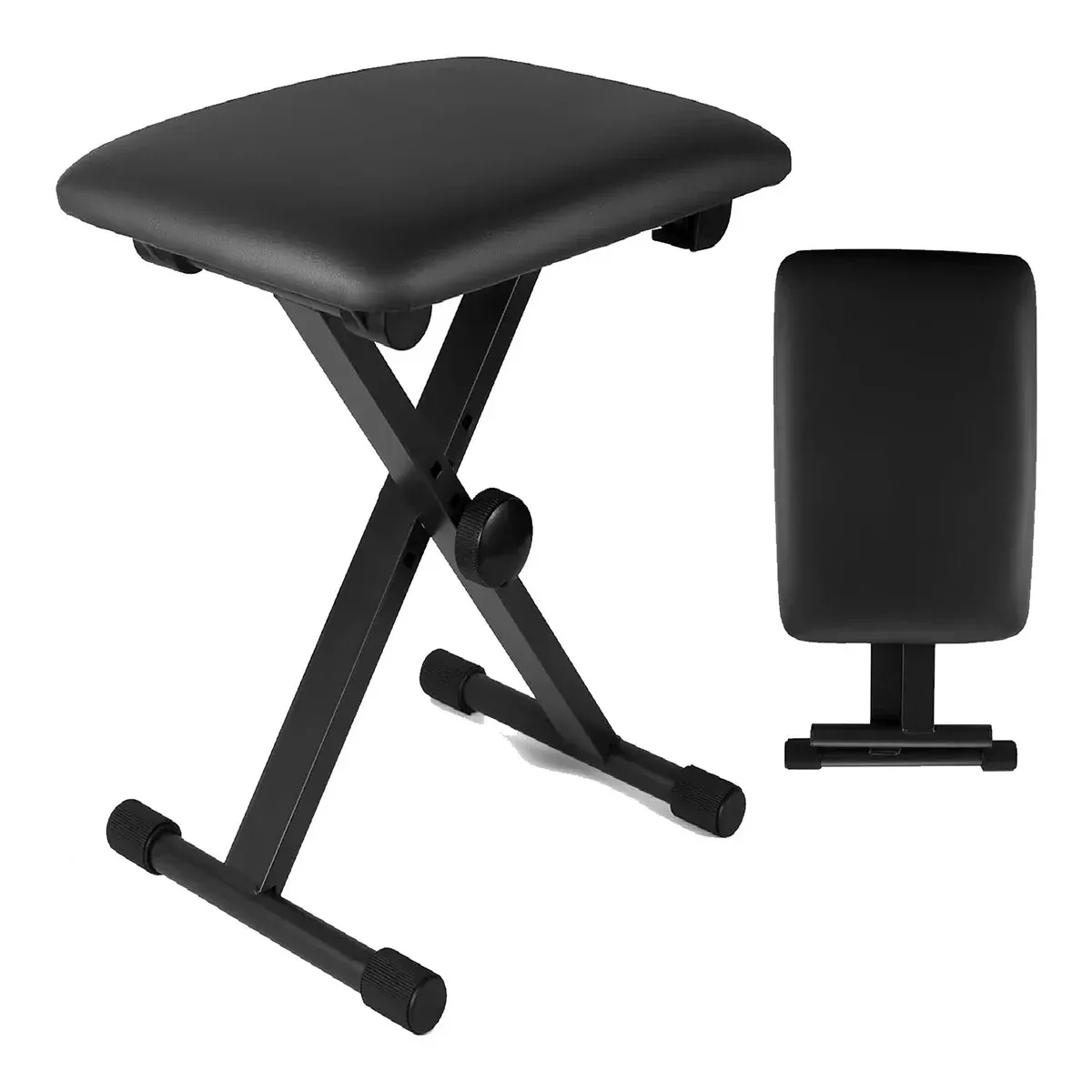 Electronic Organ Stool Three Level Adjustable Foldable Performance Chair Music โ image 2