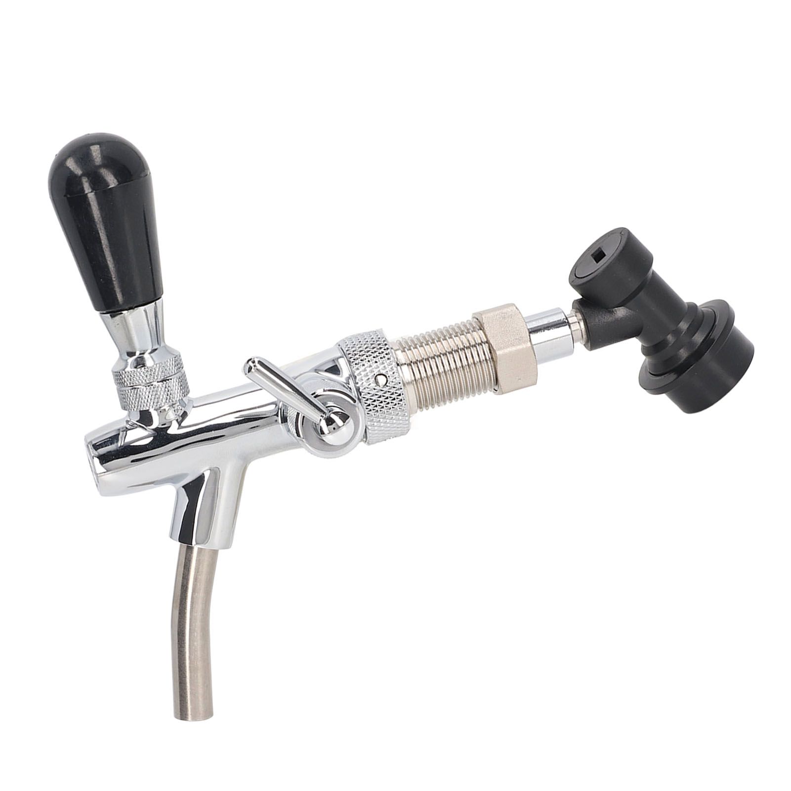 G5/8 Beer Tap 304 Stainless Steel Adjustable Beer Faucet Liquid Dispenser for Bar Restaurant Hotel Home โ image 2