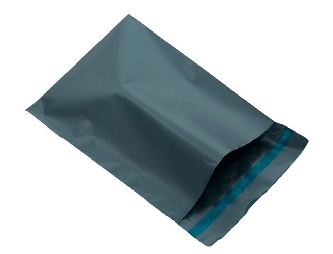100 Bulk Buuy Pack - 400x300 mm GREY PLASTIC MAILING SATCHEL COURIER BAG POLY POSTAGE SHIPPING POST SELF SEAL โ image 3