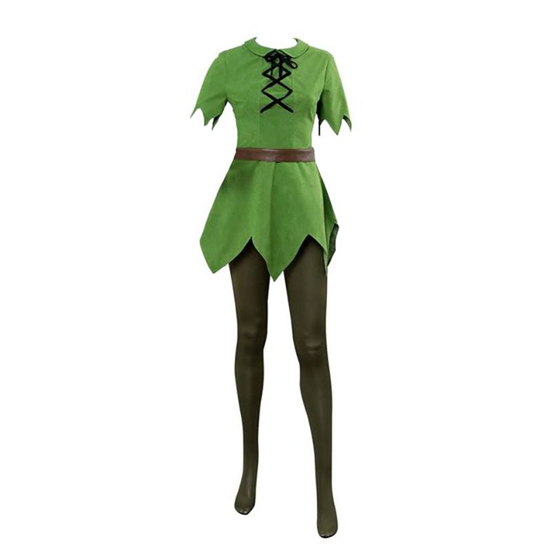 Peter Pan Cosplay Costume Boys Girls Halloween Party Children's 1.4 m โ image 4