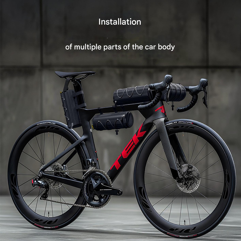 Waterproof Cycling Handlebar Bag / Frame Bag (2.2L) - Converts to Crossbody โ image 3