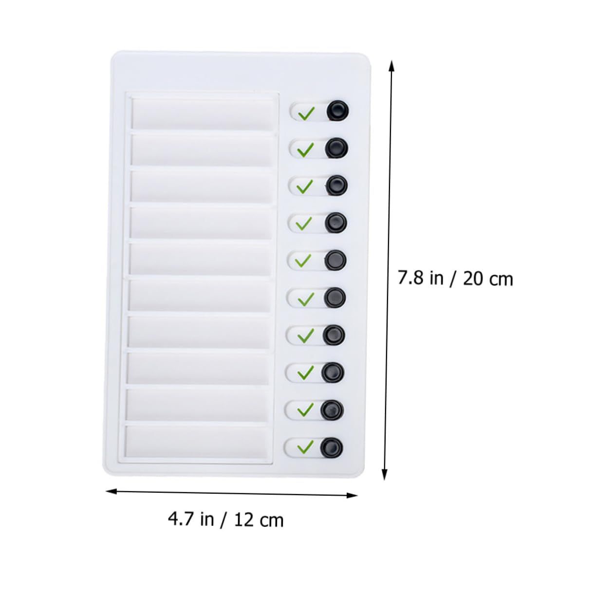 2pcs Behavior Chart Convenient Chore Chart Time Manage Planner Chore Chart for Adults Memo Planning Board Multi-Functional — image 2