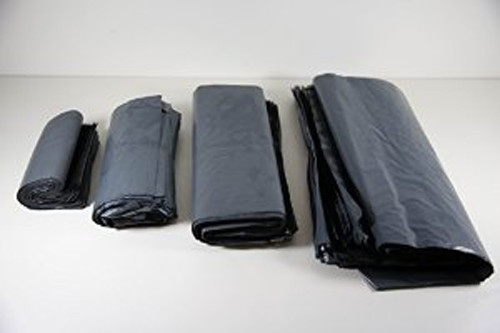 100 Bulk Buuy Pack - 400x300 mm GREY PLASTIC MAILING SATCHEL COURIER BAG POLY POSTAGE SHIPPING POST SELF SEAL โ image 5