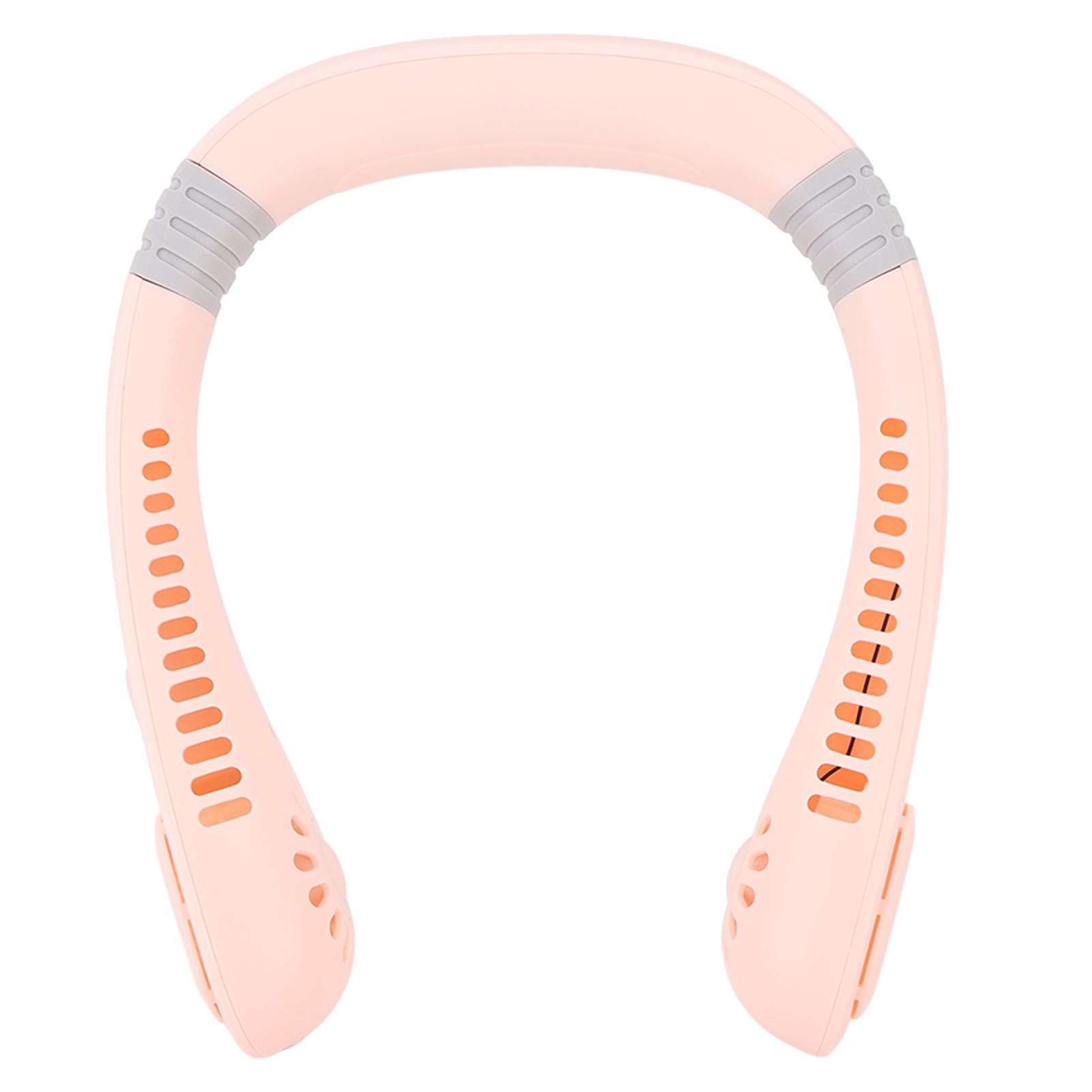 Portable Neck Fan USB Powered Digital Display 5 Gears Cooling Hanging Neck Bladeless Fan for Outdoor Sports Travel Sakura Pink โ image 2