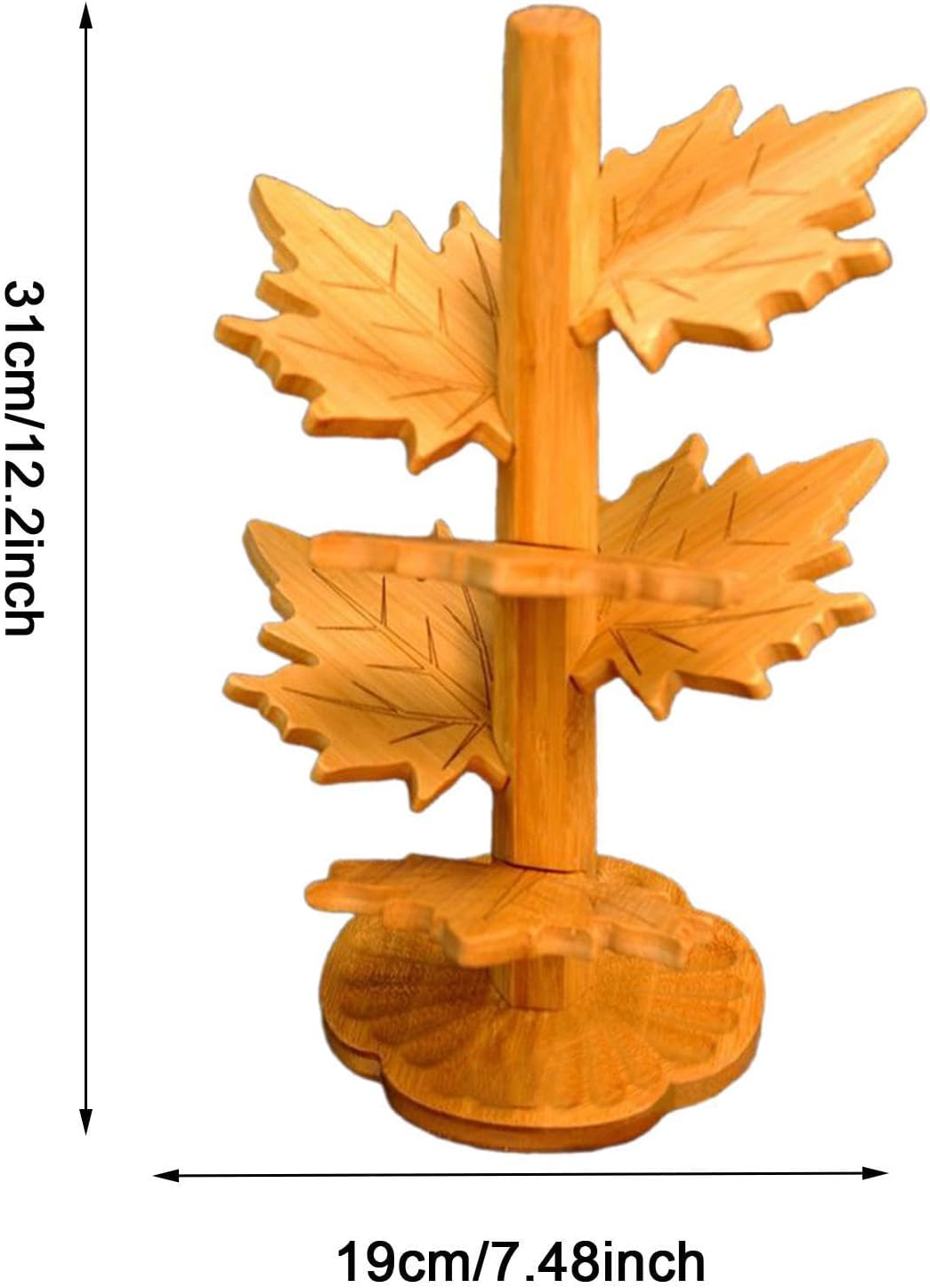 6 coasters in the shape of a maple leaf - heat-resistant and heat-insulating - suitable for dining tables, placemats, decoration, heat retention - also — image 2