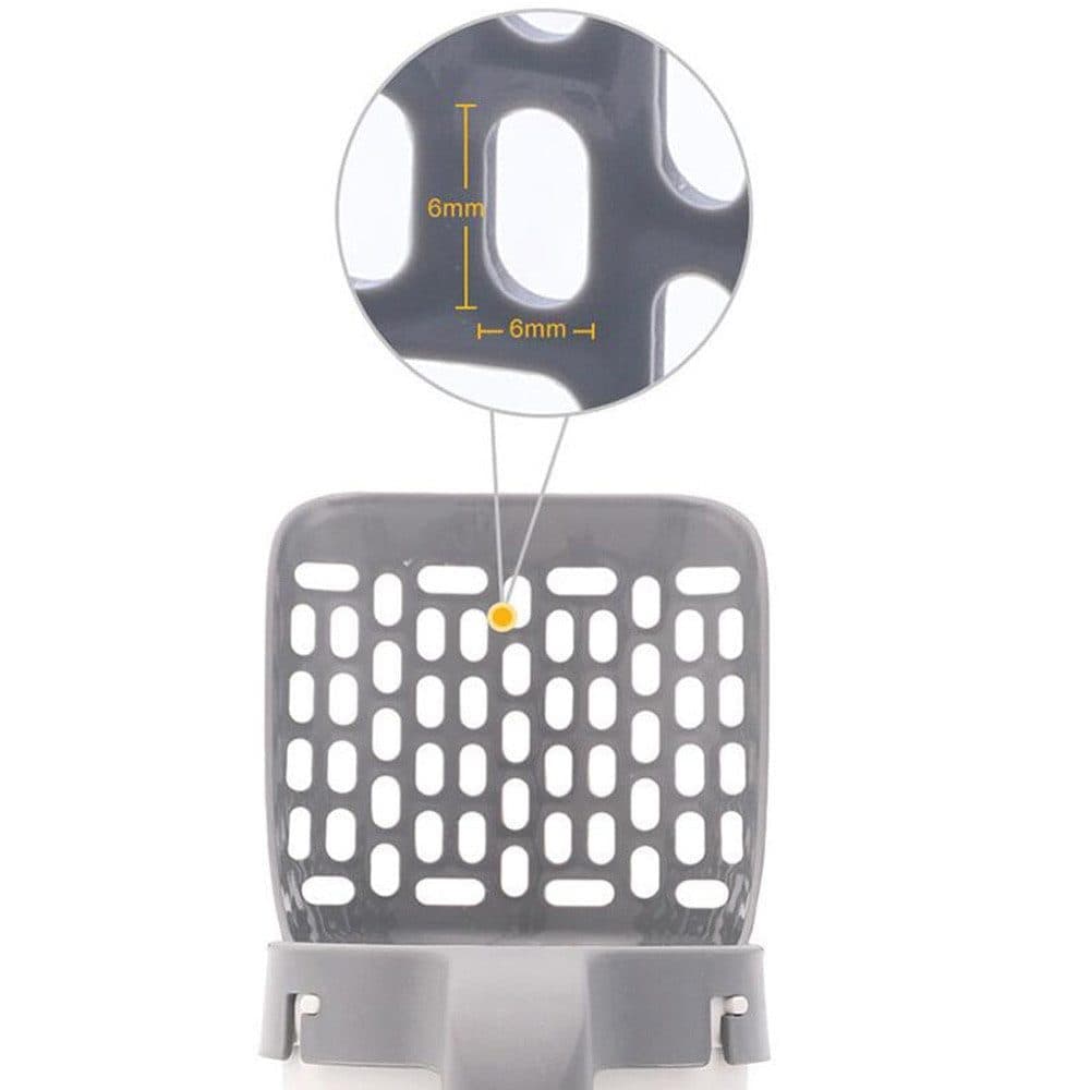 2-in-1 Litter Box Scoop with Holder and Waste Bags, Non-Slip Durable Pet Cleaning Tool โ image 3