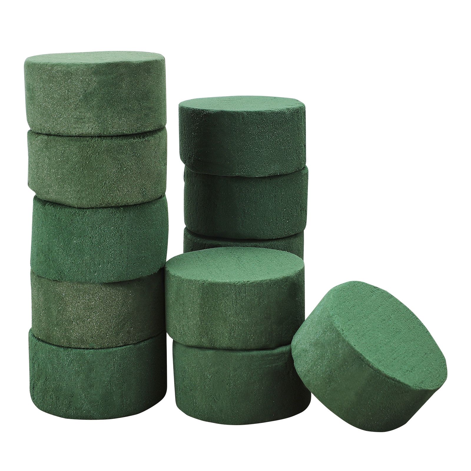 12pcs Floral Foam Round Dried Flower Foam Blocks Handmade Flower Arrangement Materials โ image 2