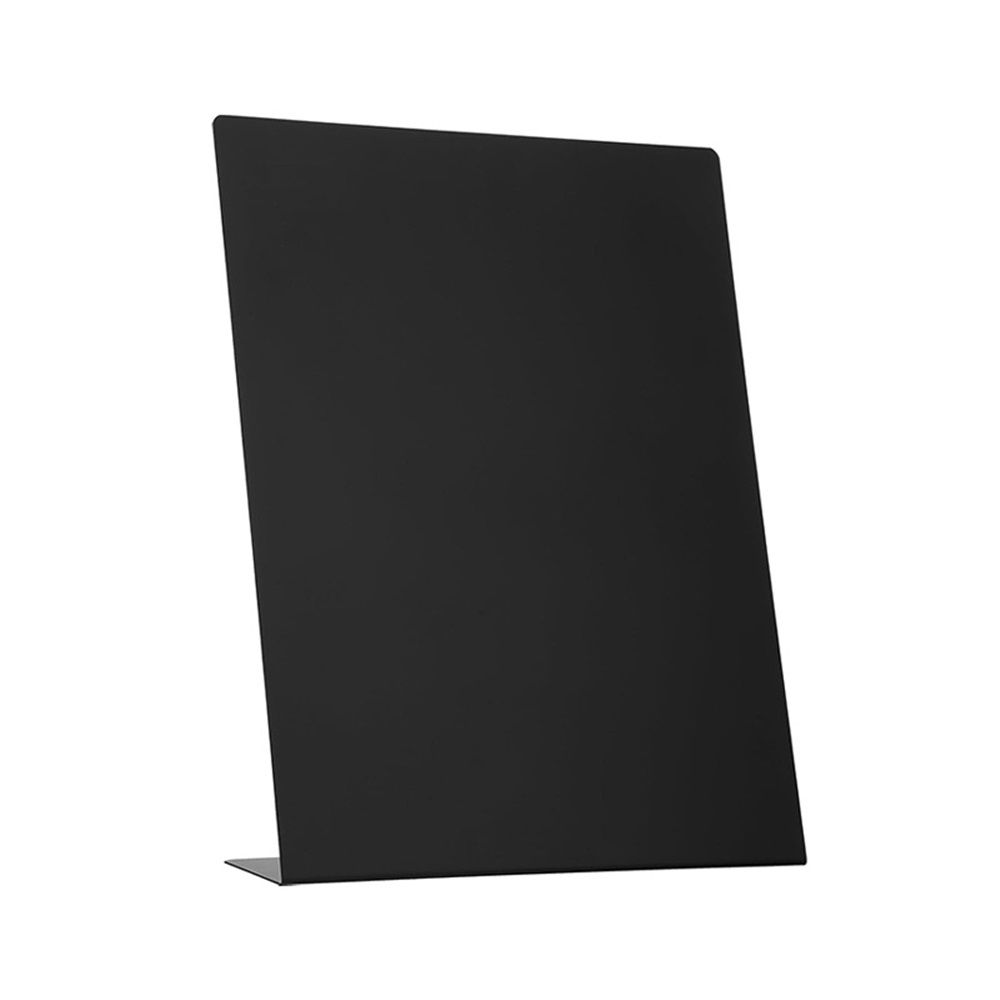 Magnet Board - Black, 8.5 x 11 x 2.4 in - Standing Magnetic Board for Desk & Wall - Magnetic Display for Memos, Photos & Documents