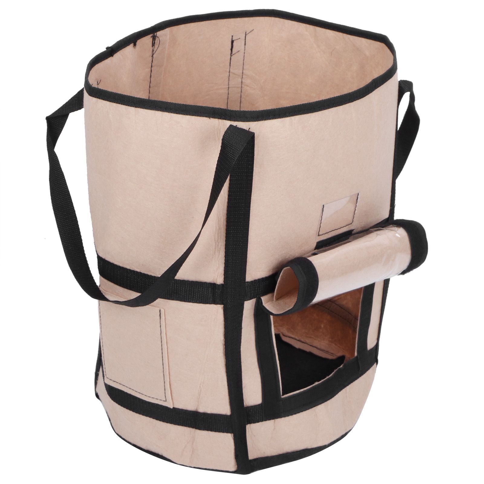 Potato Grow Bags Felt Fabric Plant Planting Bag Fruit Vegetable Planter Garden ToolBrown with Shade 35x45cm 43L/10Gallon — image 5
