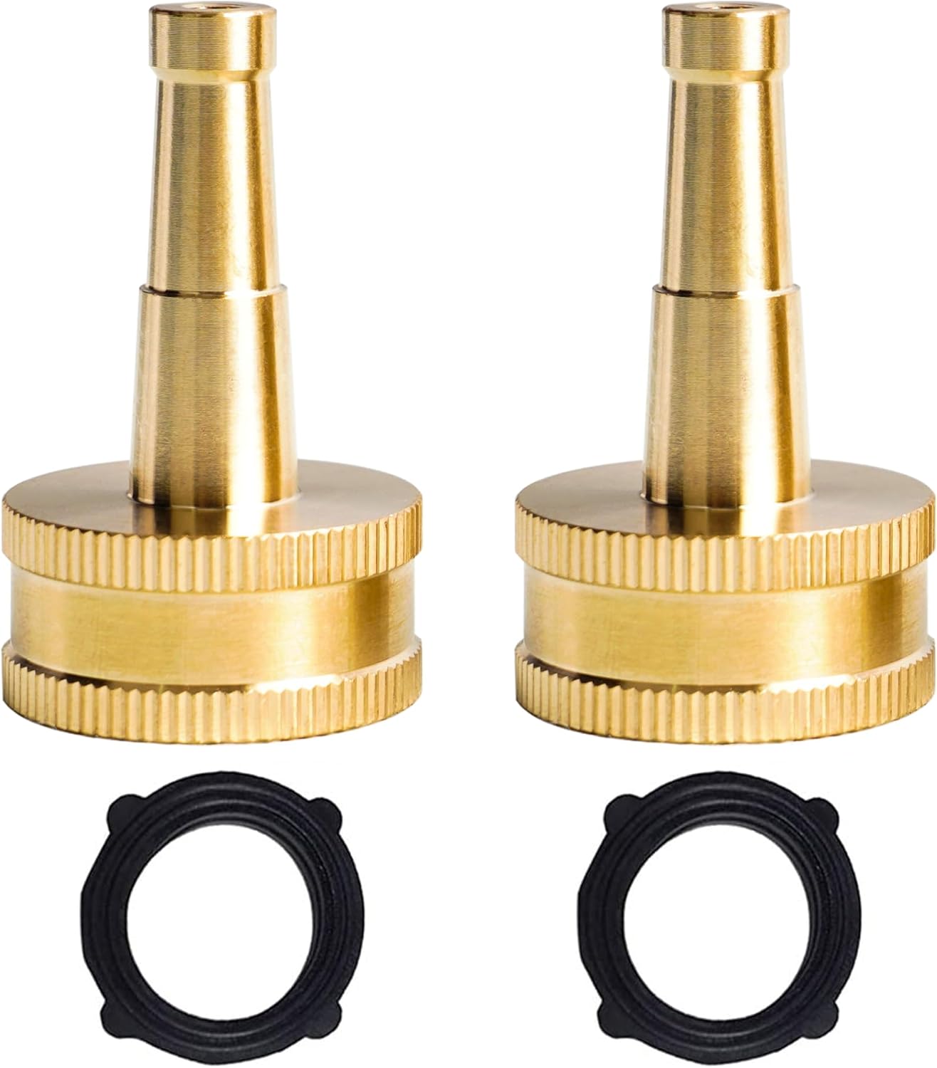 Garden Hose Repair Kit + 2 Inch Jet Sweeper Brass Nozzle — image 6