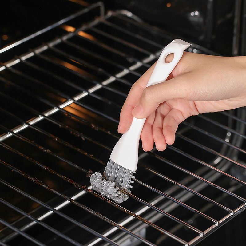 Long Handle BBQ Grill Cleaning Brush Stiff Bristle Barbecue Grid Cleaner Scraper Tool for Outdoor Grill — image 2