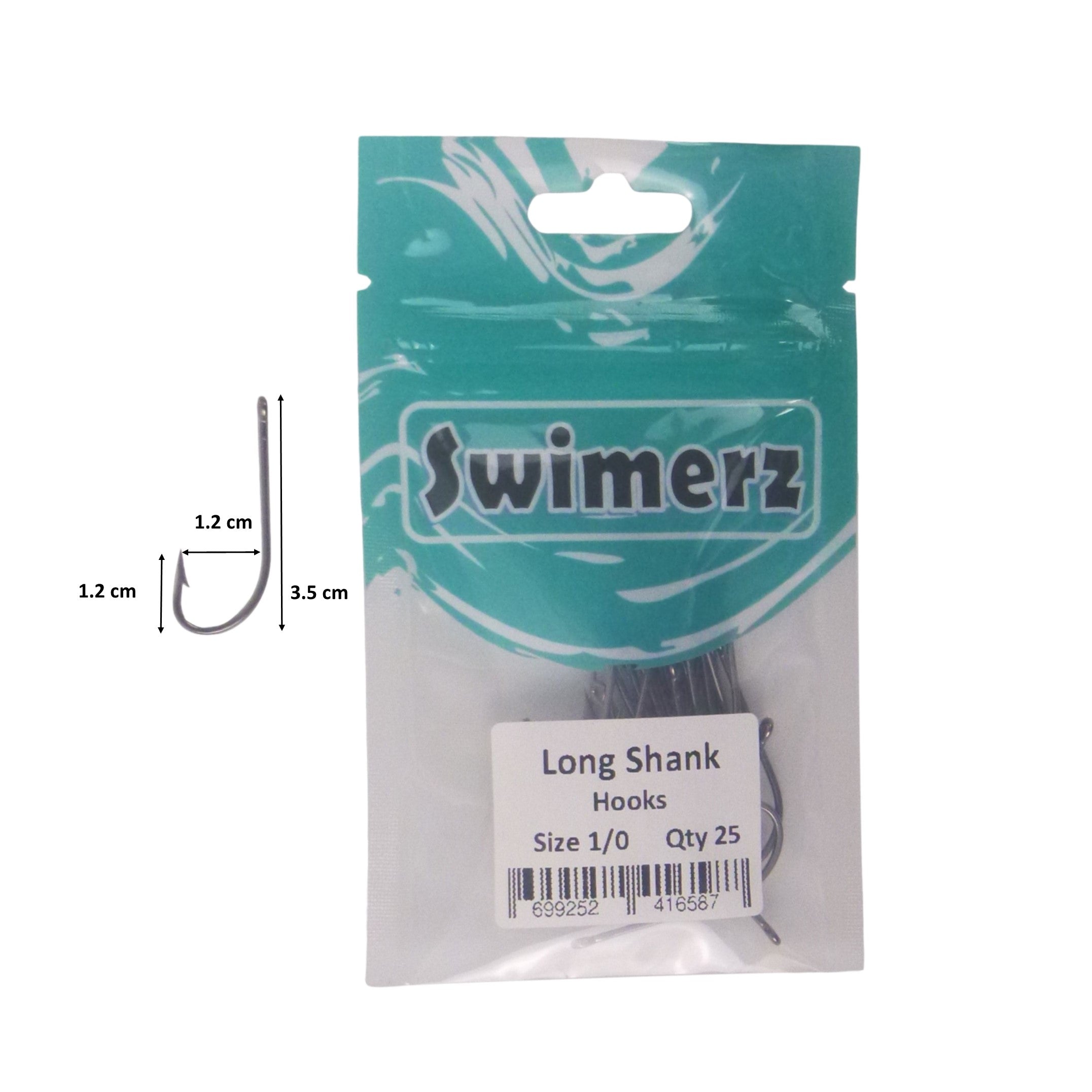 Swimerz 1/0 Long Shank Worm Hook 25 pack — image 3