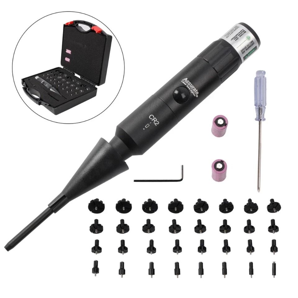 Professional Laser Bore Sight Kit Multiple Caliber Upgraded Green Bore Sighter โ image 4