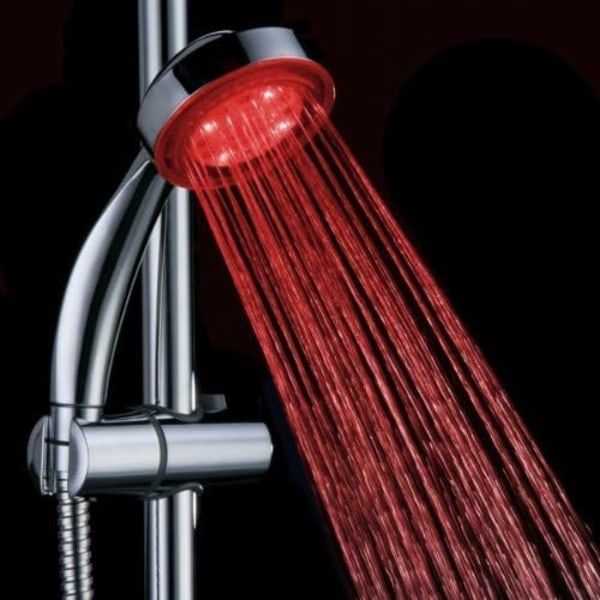 7 Colors LED Shower Head, Multicolor, Universal Fit, with strong thermal material, pressure-boosted flow, universal compatibility — image 4