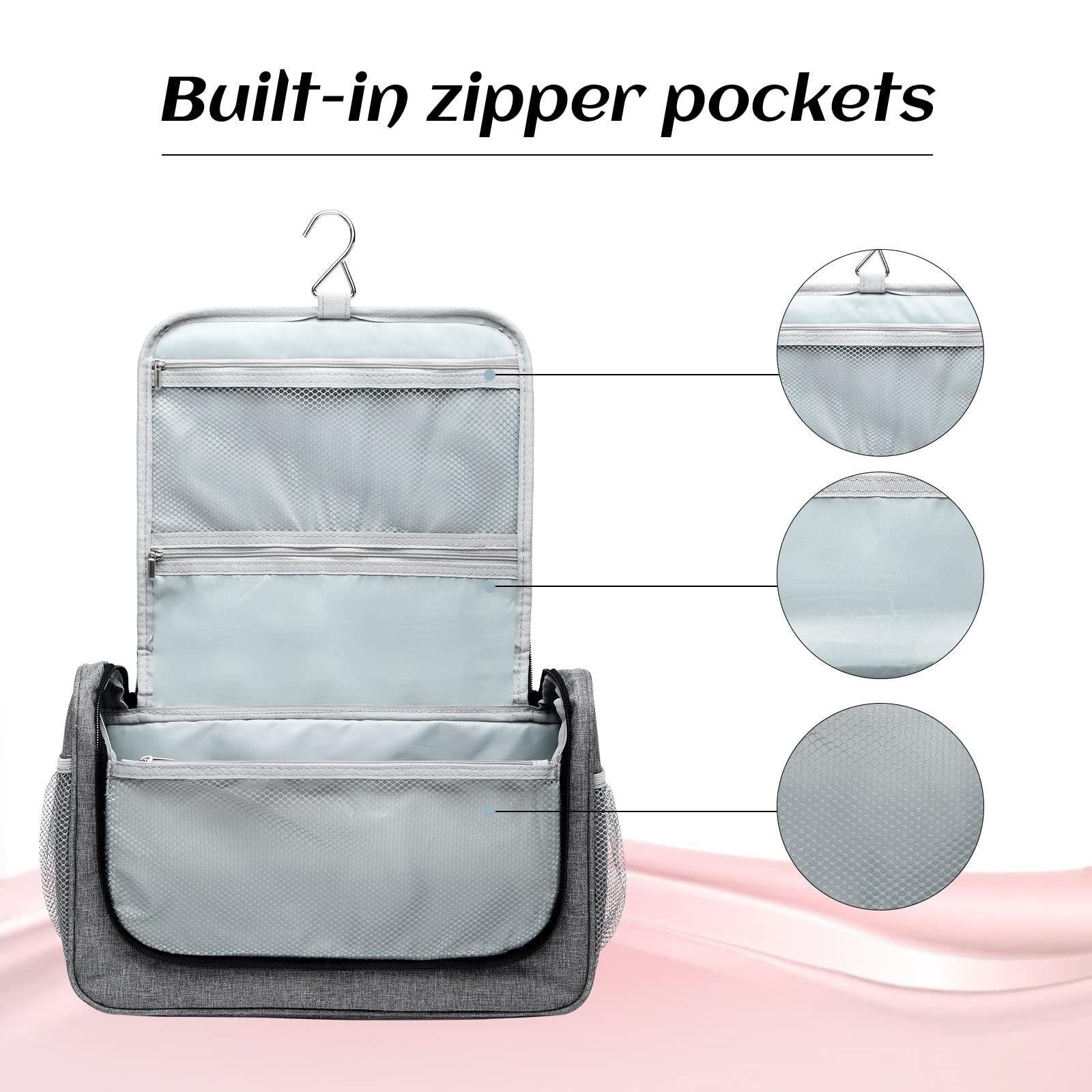 Travel Case, Padded Travel Case Compatible with Complete and Attachments, Hair Styling Tools Bag with Multiple Compartments โ image 3