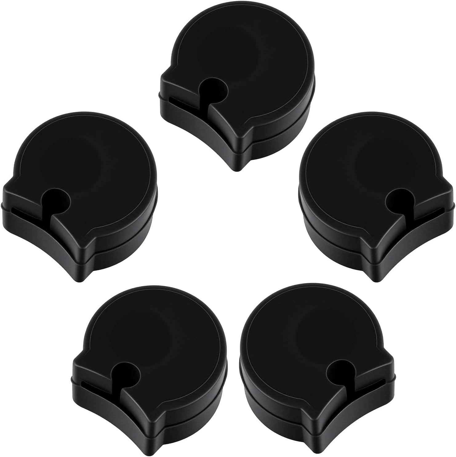 5PCS Clarinet Thumb Rest Cushion Soft Silicone Clarinets Oboe Thumb Rest Cushion Protector Thumbs Protector Fit for Most Clarinet — image 6