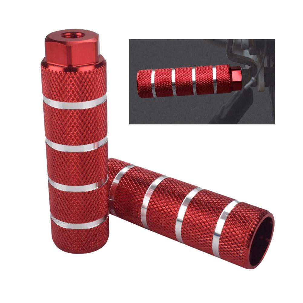 1 Pair MTB BMX Bike Alloy Foot Stunt Pegs Footrest V4V7 Cylinder Lever Grip K7E3 โ image 2