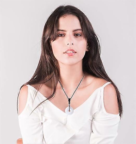 Crystal Necklace for Men Women Healing Crystal Stone Bar Pendant Necklace Adjustable Rope Necklace Natural Gemstone Necklace Jewelry โ image 5