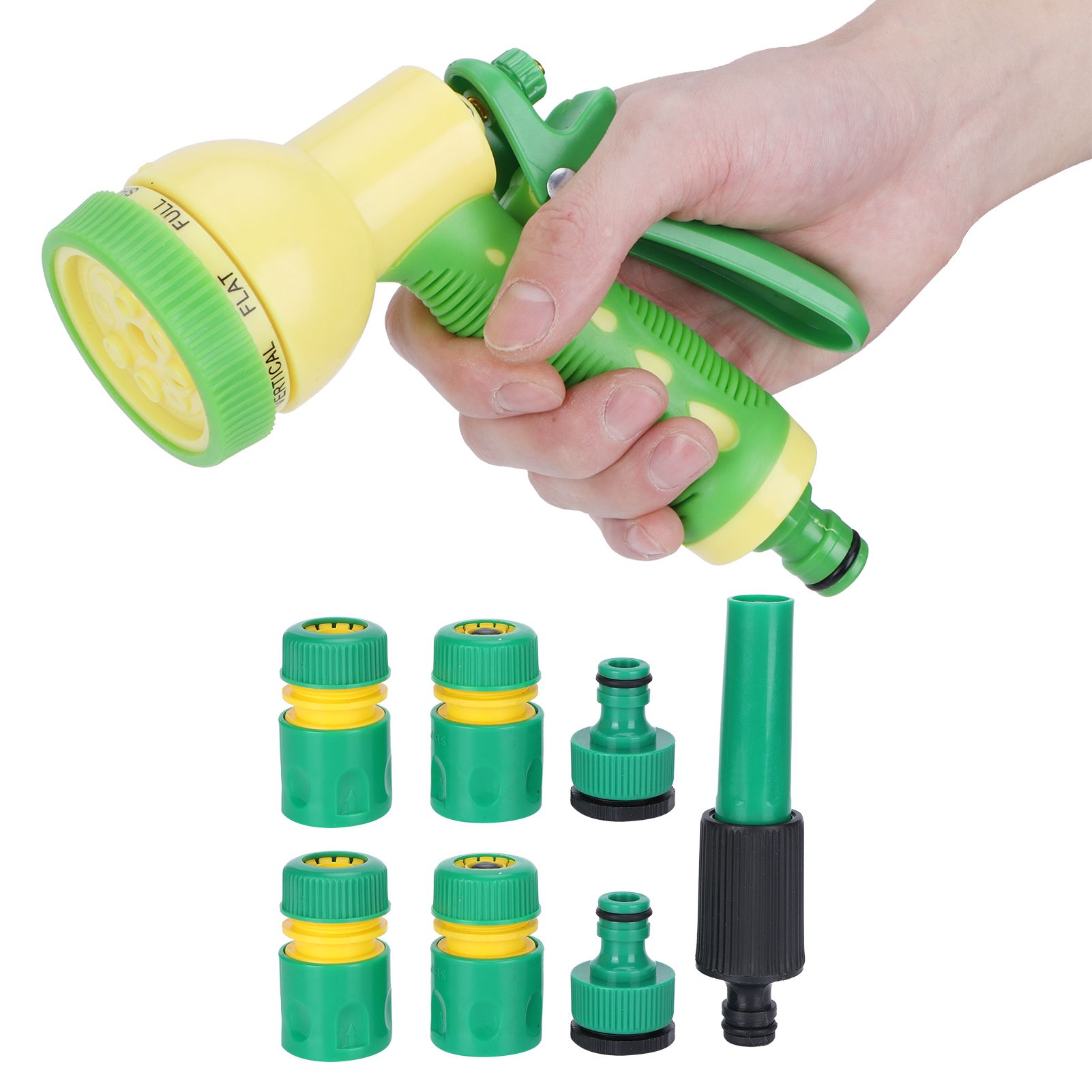 Garden Water Sprayer Set with 8 Spraying Modes High Pressure Sprinkler for Watering Car Washing — image 2